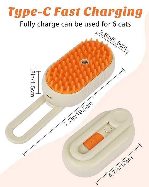 Steam Brush for pets