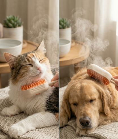 Steam Brush for pets
